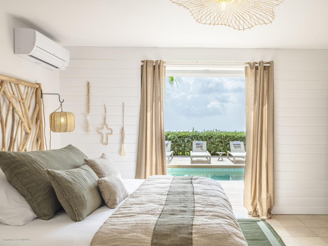 26 Villa à louer piscine vue mer Grand Case Saint Martin_chambre 2